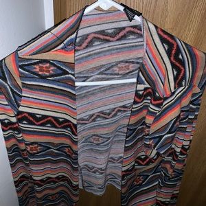 Rue 21 tribal print cardigan